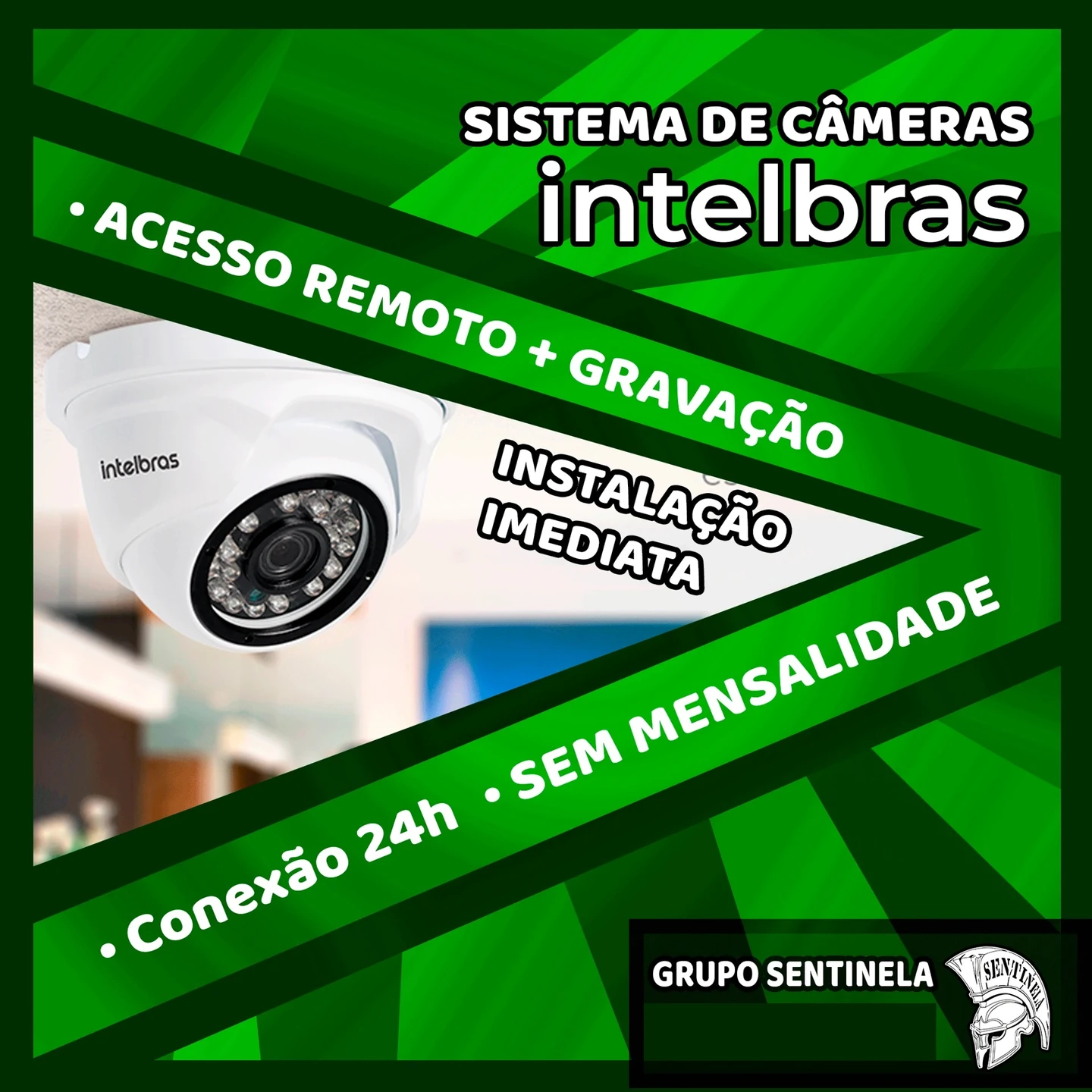 Anúncio histórico do Grupo Sentinela. Criação gráfica sem IA; contato removido. Oferta da época.