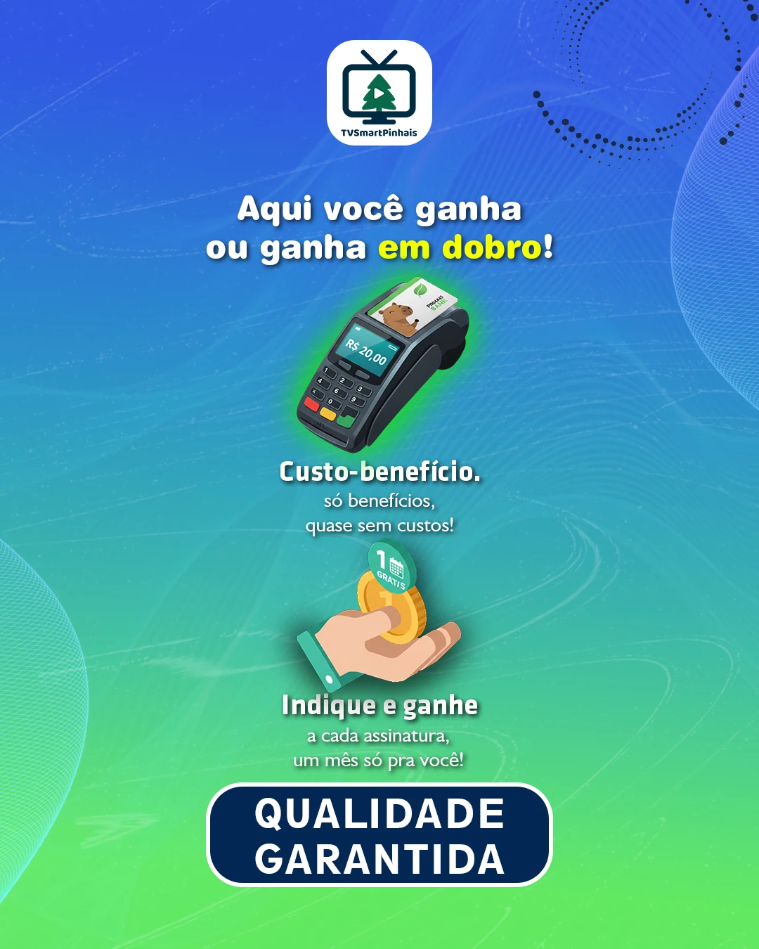 Outra mensagem promocional na mesma linguagem · Direção de arte e composição com elementos assistidos por IA.