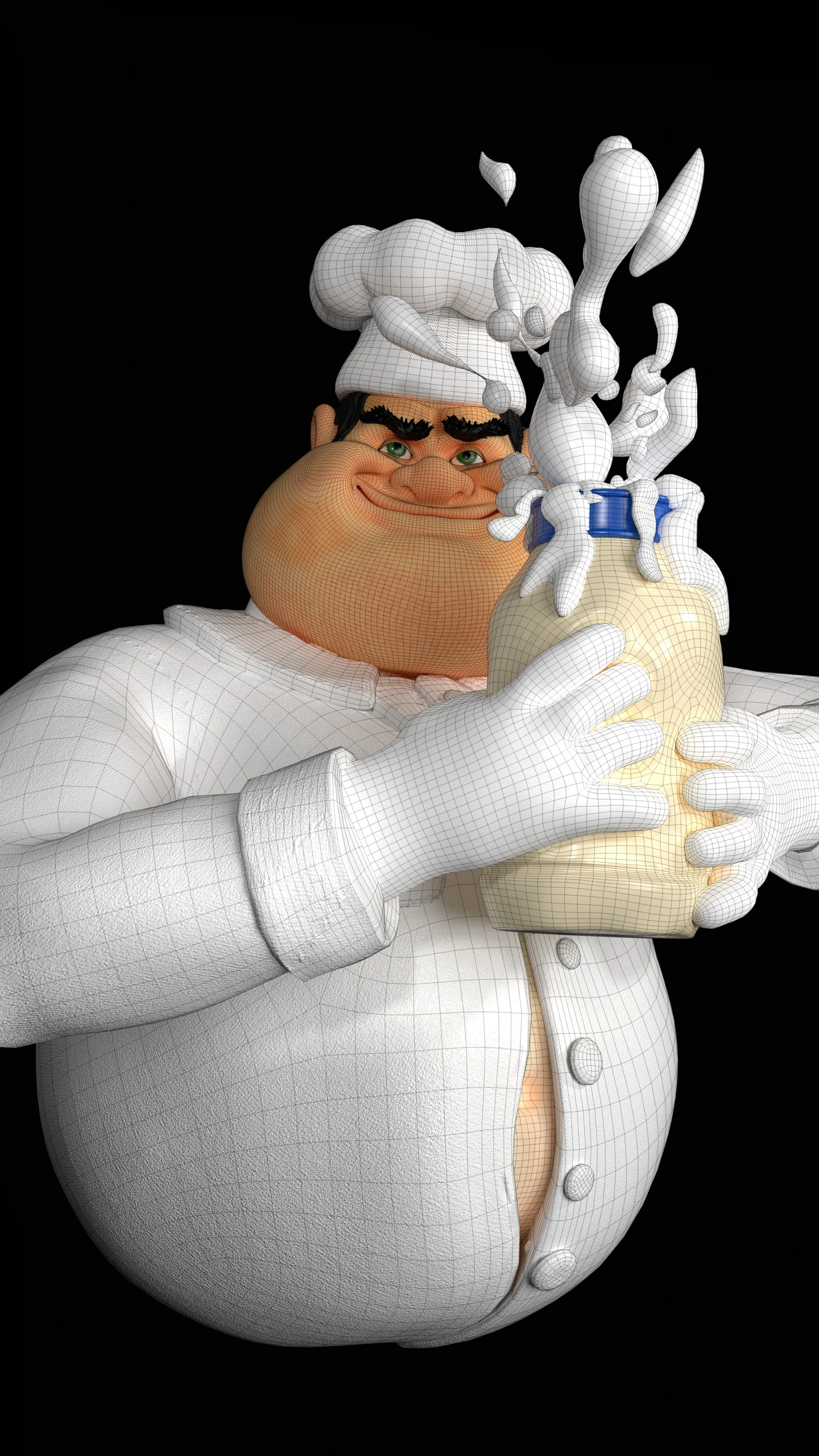 Chef — render autoral.